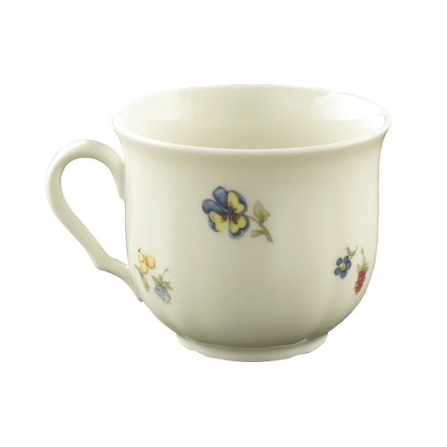 Seltmann Obere zur Kaffeetasse 0,21 l, Form: Marieluise, Glasur: elfenbein, Dekor: 44714 Blütenmeer