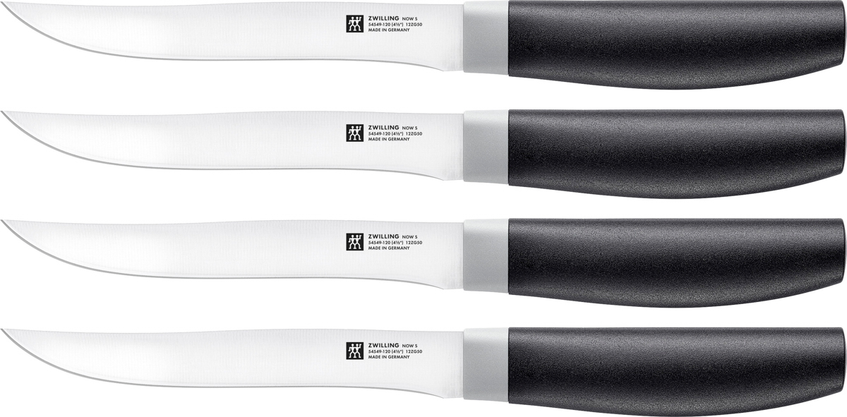 Steakmesserset, 4-tlg, Kunststoff, Serie: Now S. Marke: ZWILLING