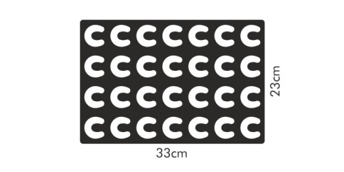 Ausstechform für Vanille-Kipferl DELÍCIA