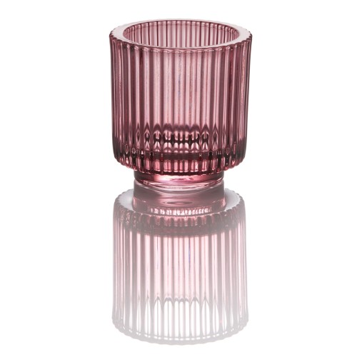 WMF Windlicht rose H8,5cm | Maße: 7,5 x 7,5 x 8,5 cm