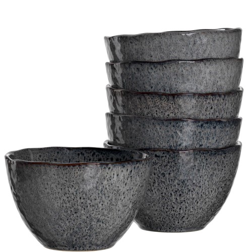Leonardo Keramikschale 15 anthrazit Matera