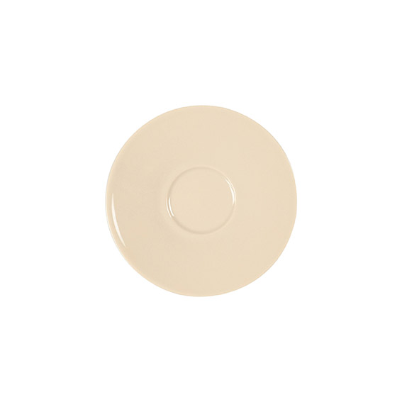 Untere zu 4881 14,5 cm - Form: Table Selection -, Dekor 68568 beige - aus Porzellan. Hersteller:, Eschenbach. "Made in Germany".