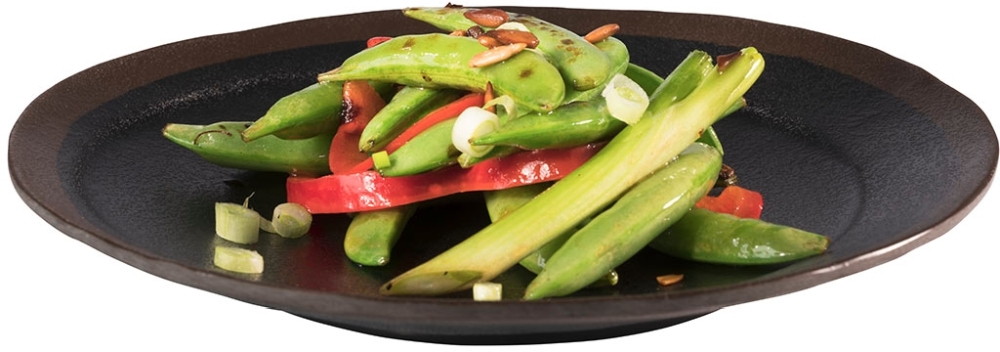 Teller -MARONE- Ø 20,5 cm, H: 2,5 cm Melamin, schwarz mit braunem Rand spülmaschinengeeignet stapelbar nicht