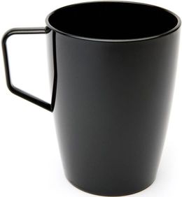 Roltex Kaffeebecher mit 280 ml Füllvermögen, schwarz