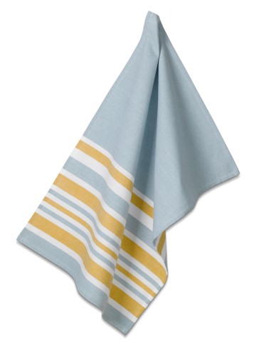 Kela Geschirrtuch Svea aus 100% Baumwolle, frostblau, ca. 700mm x 500mm (L x B)