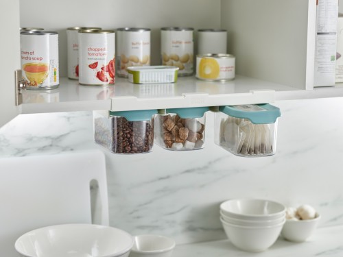Joseph Joseph CupboardStore 3 x 900 ml Lebensmittelaufbewahrungsset - Heller Opal