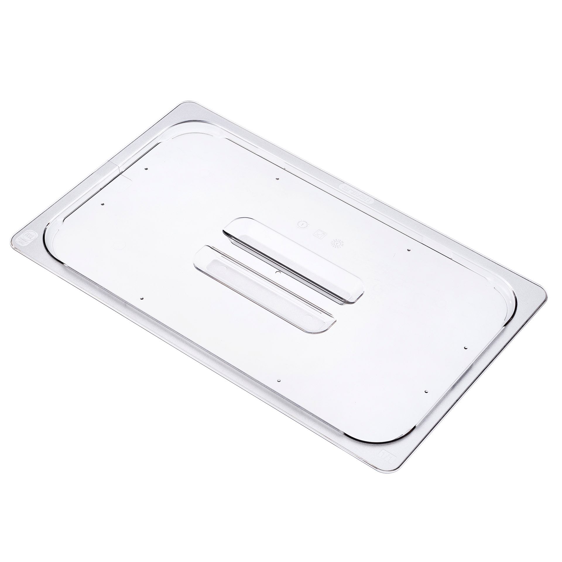 ARAVEN GN 1/1 Deckel aus Polycarbonat der universell einsetzbar ist, durchsichtig