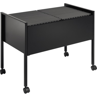 DURABLE Hängemappenwagen ECONOMY 100 DUO 76 x 59,2 x 42,5 cm (B x H x T) Stahl, epoxidharzbeschichtet schwarz