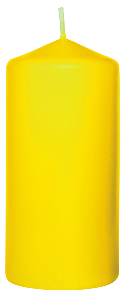 DUNI Stumpenkerzen 100x50mm gelb 10 Stück