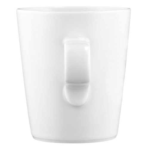 Seltmann Milchkaffeeobertasse 0,37 l, rund, Form: No Limits, weiss5006 Moments, hohe Kantenschlagfestigkeit, Made in Germany