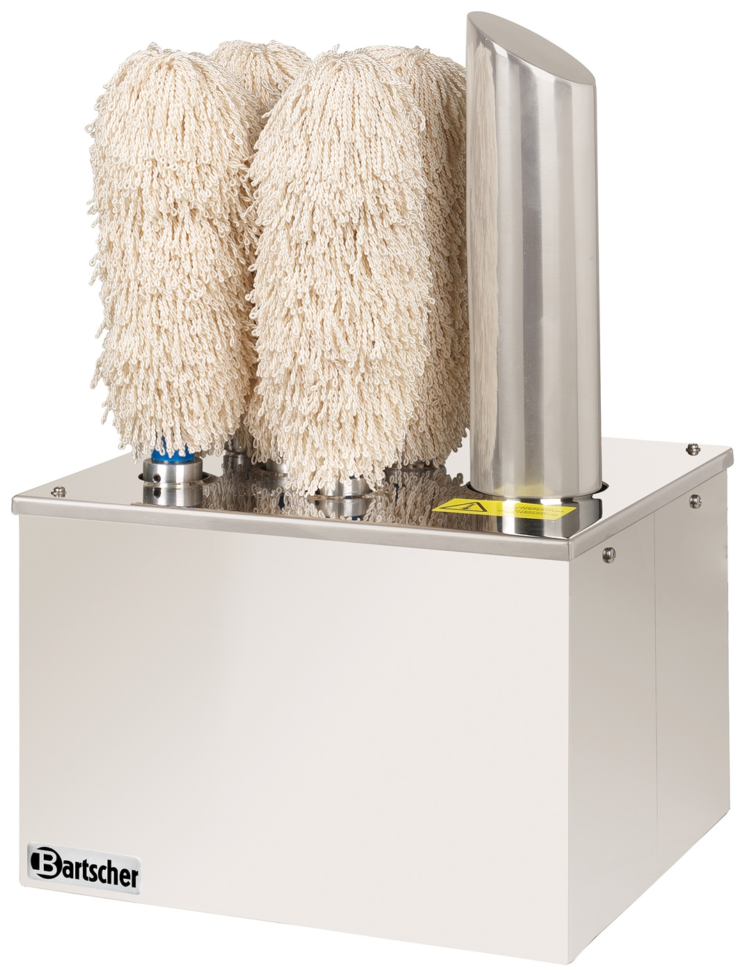 Bartscher Gläserpoliermaschine | Spannung: 230 V| Maße: 34 x 30,5 x 52,0 cm. Gewicht: 16 kg