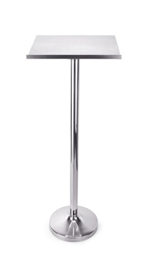 Auslagepult. Chromnickelstahl. für Speisekarten usw., Tafelmaß: 44 x 35 cm. Höhe 107 /