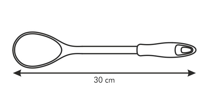 Ovaler Kochlöffel PRESTO WOOD