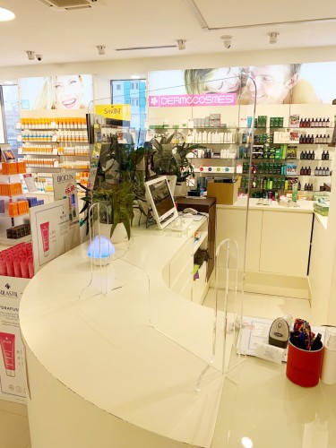 Theken-Spuckschutz 700x800mm