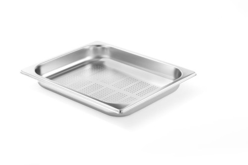 HENDI Gastronorm Behälter 1/2 perforiert - 40 H mm - 0,7 mm Stärke 2,0 Liter