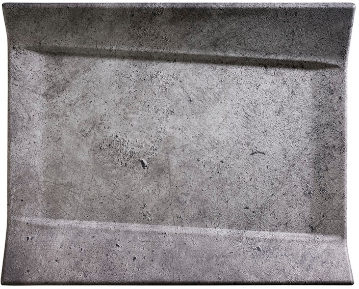 GN 1/2 Tablett -ELEMENT- 32,5 x 26,5 cm, H: 3,5 cm Melamin Fabe: Betonoptik spülmaschinengeeignet stapelbar nicht