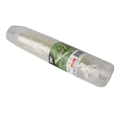 40 Gläser für Schnaps, PLA "pure" 2 cl Ø 3,9 cm · 4 cm glasklar von PAPSTAR