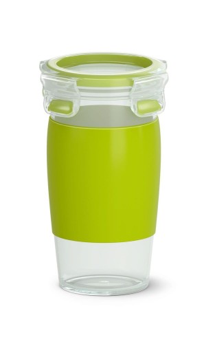 Emsa CLIP & GO Smoothie-Becher 0,45 Liter - spülmaschinenfest - Made in Germany