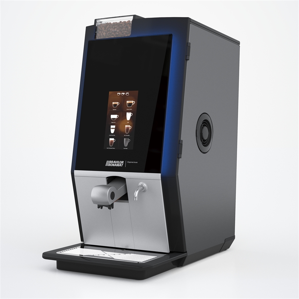 BONAMAT Kaffeevollautomat Esprecious 11, vollautomatische Spezialitätenkaffeemaschine, auch für diverse andere Heißgetränke, Touchscreen