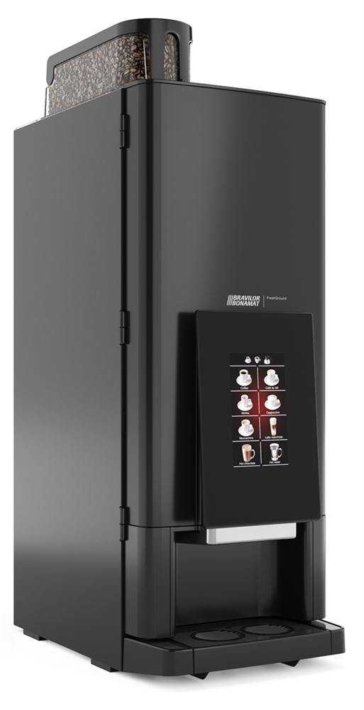 BONAMAT Frischbrühgerät FreshGround 310 Touch Filterkaffemaschine, Touch-Bildschirm, Hochleistungsmühle für Frischbrüh-Filterkaffee