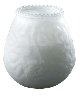 DUNI Kerzengläser Venezia, ca. 70h 100 x 100 mm, weiß