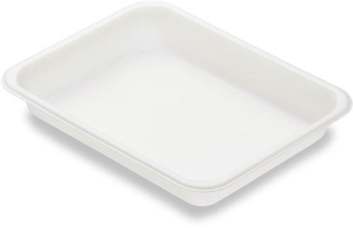 Duni Siegelschale Caterline 227 x 178 x 32 mm Weiß ungeteilt, 216 Stk/Krt (1 x 216 Stk)