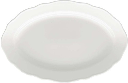 Maria Theresia Weiss Platte 35 cm