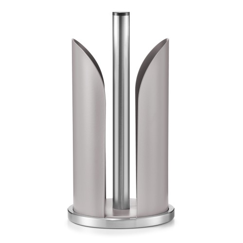 Zeller Küchenrollenhalter, Edelstahl/Metall, matt taupe