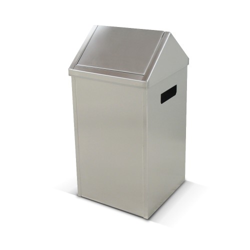 ETHERNASOLID® Abfallbehälter mit Pendeldeckel, 80 l