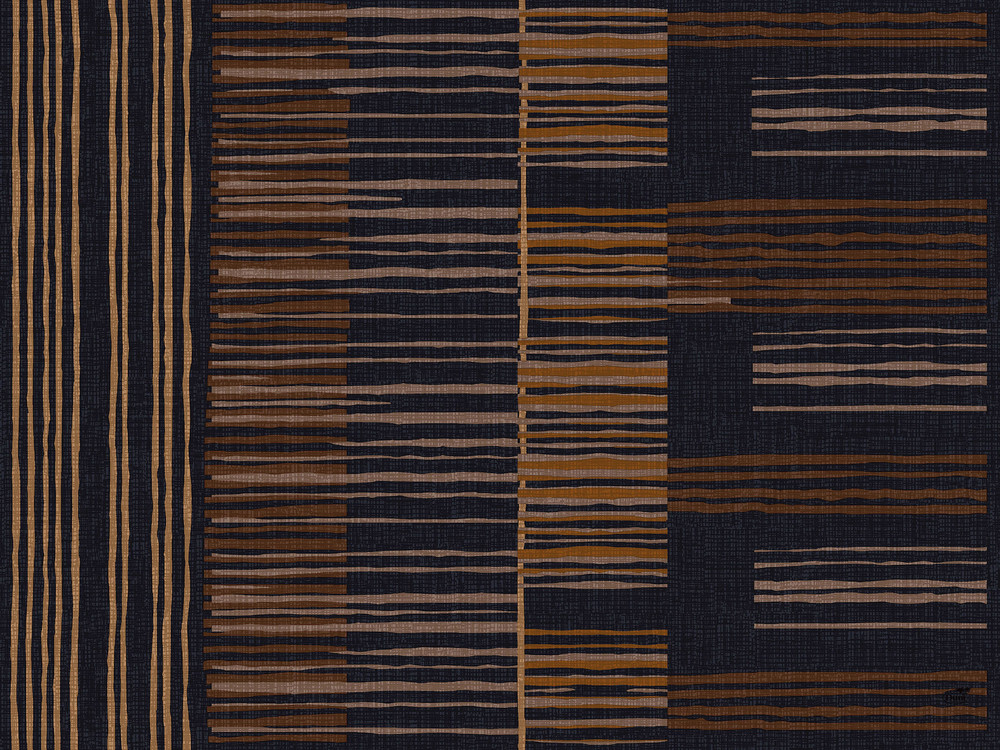 DUNI Dunicel-Tischsets 30 x 40 cm, Brooklyn Black