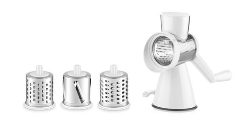 Universelle Reibemaschine HANDY, 4 Trommeln