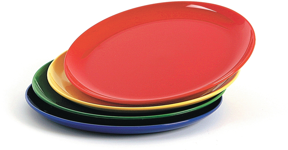 Kinderzeug Essteller flach BRISE 24 cm, hellblau