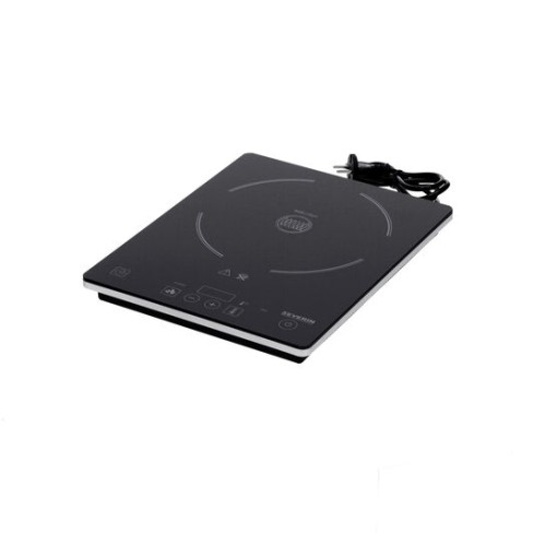 Severin Induktionskochplatte, ca. 2000 W, Glaskeramik-Kochfeld mit automatischer Topferkennung (Ø 22cm), Touch-Bedienfeld