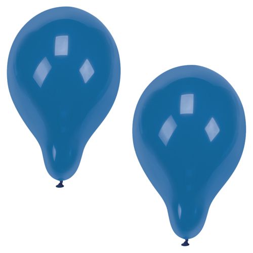 100 Luftballons Ø 25 cm blau von PAPSTAR