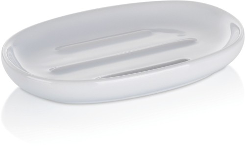 KELA Seifenschale Isabella Keramik weiß 13,5x8,5x2,0cm
