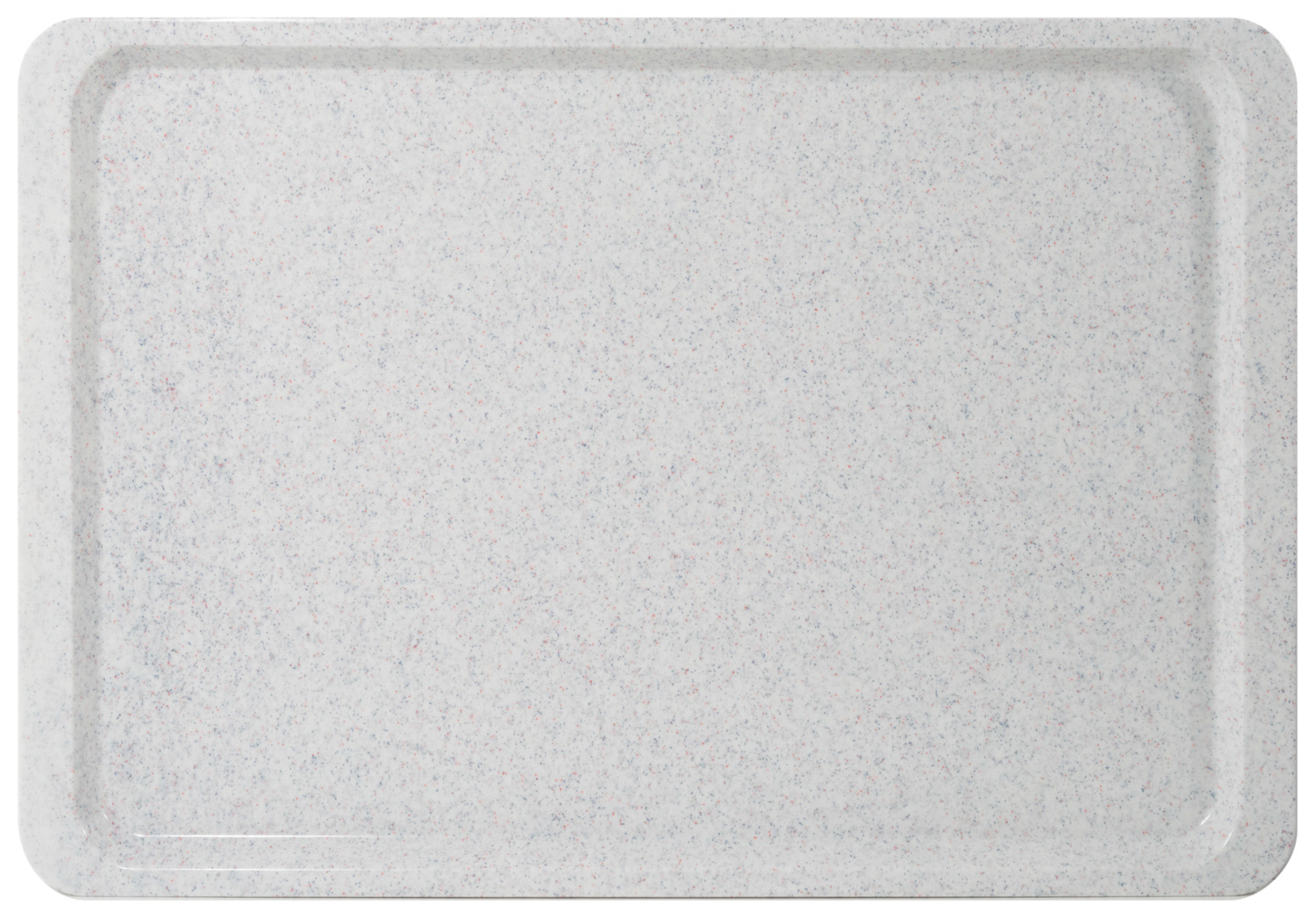 Tablett EASY GastroNorm GN 1/1, Farbe: Granit, aus glasfaserverstärktem Polyesterharz, Länge: 53 cm, Breite: 32,5 cm, Höhe: 1,6 cm