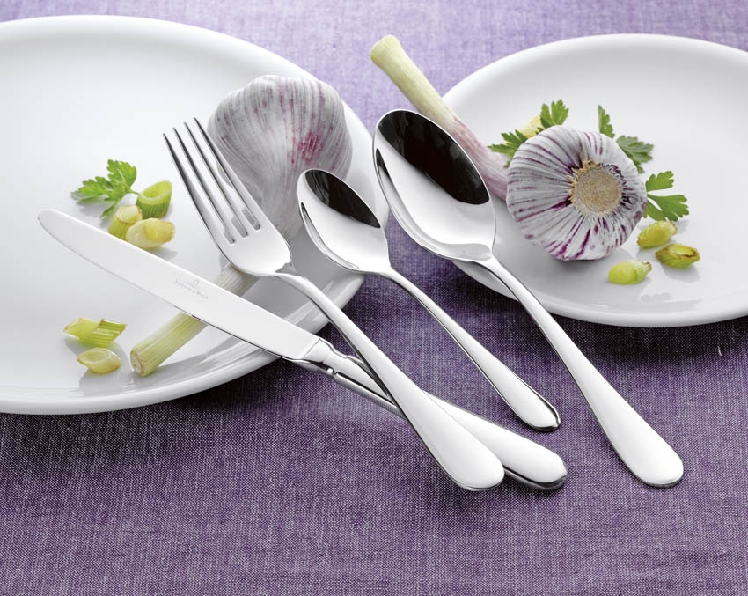 Menümesser OSCAR, Chrom-Edelstahl, poliert, Monoblock, 23cm lang, Villeroy  Boch.