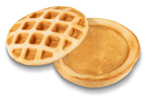 Waffel-Burger Backplattensatz für Backsystem