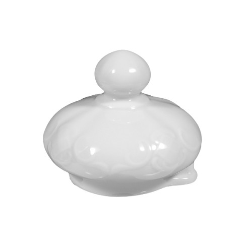 Deckel zu Teekanne Inhalt 0,32 ltr - Form SALZBURG - uni weiß