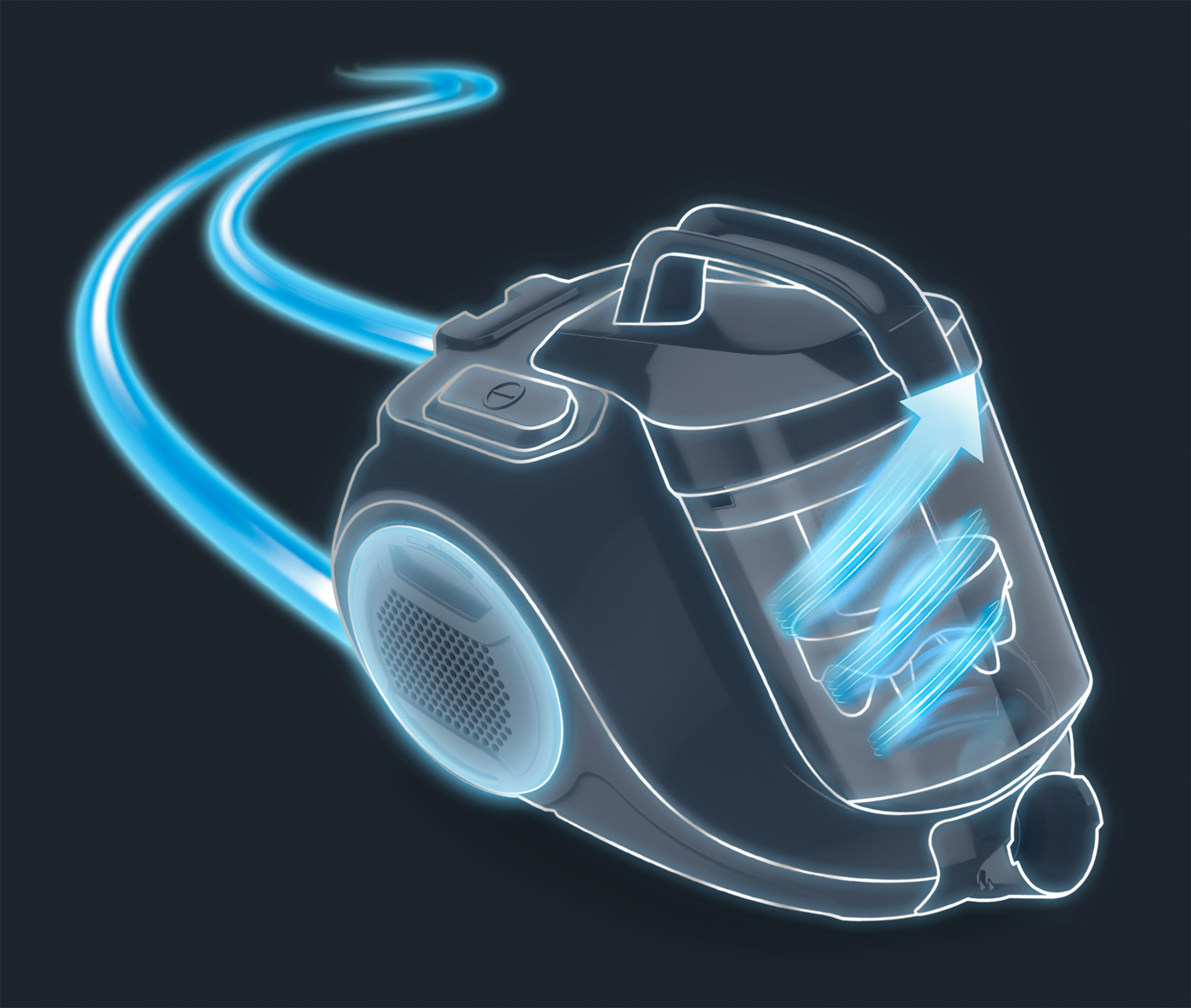 ROWENTA SWIFT POWER CYCLONIC BODENSTAUBSAUGER RO2933EA