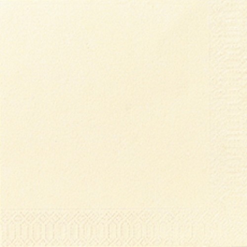 DUNI Zellt.-Serv.24x24 3lg 1/4 cream 250P. 250 Stück