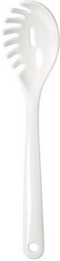 Spaghettilöffel SNOW, Länge: 31 cm, Farbe: weiß, aus hochwertigem PBT- sowie SAN- Kunststoff, bruchunempfindlich