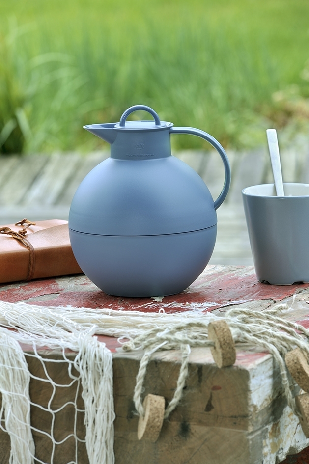 alfi Isolierkanne Kugel vintage indigo