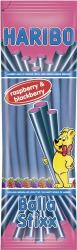 Haribo Balla Stixx Himbeer & Brombeer Veggie Fruchtgummi 200G