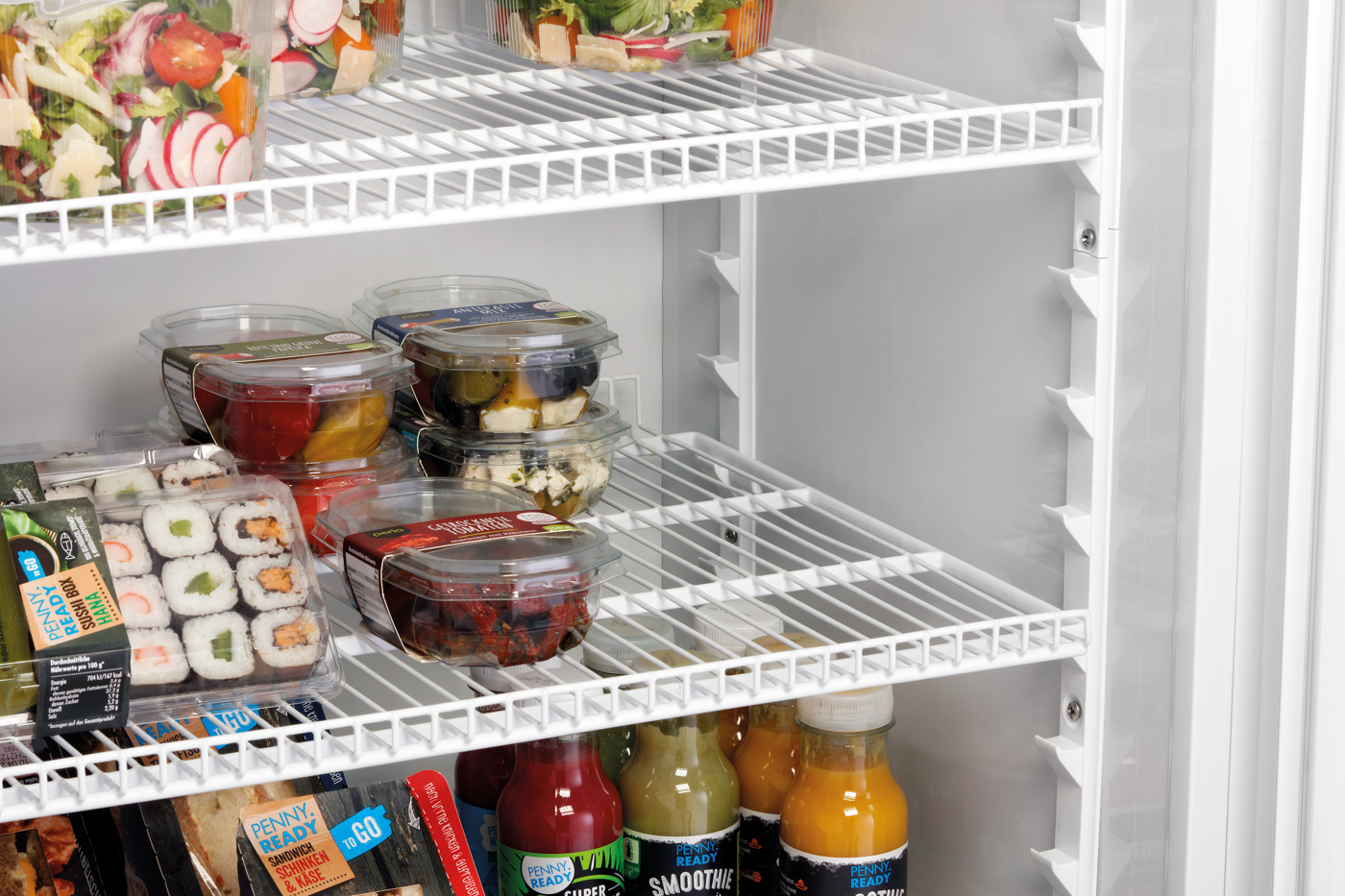 Bartscher Glastürenkühlschrank 302L WB |Innenbeleuchtung: Ja | Maße: 60 x 58 x 184,5 cm.Gewicht: 55,6 kg