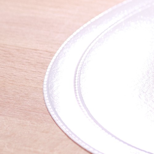 Westmark Tischset »Fun« oval, 45,5 x 29 cm, weiß