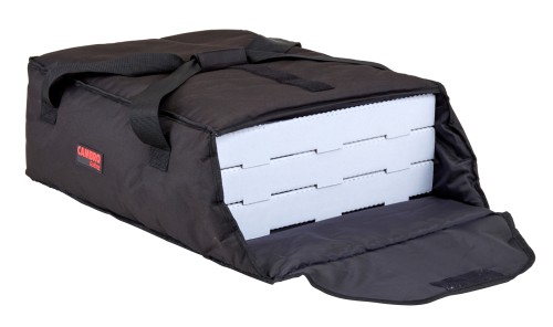 GoBag® Standard Pizza Liefertasche Schwarz, für drei 45,7 cm oder vier 40,6 cm Pizzakartons von Cambro