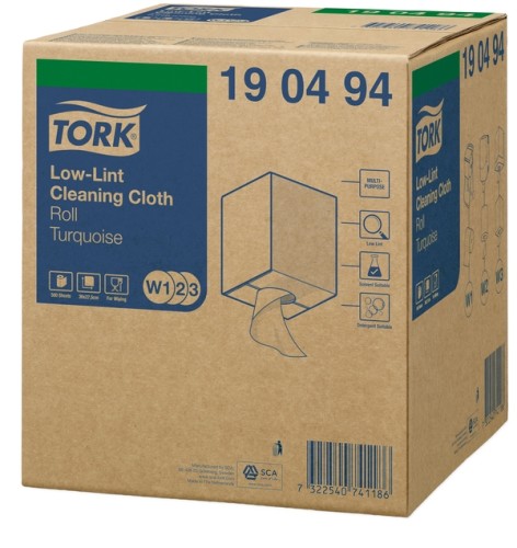 Tork Fusselarme Reinigungstücher Reinigen Kombirolle im Karton