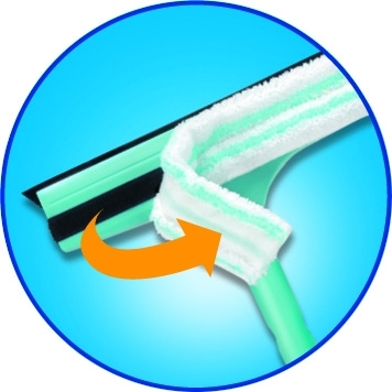 Leifheit Ersatzvlies Fensterwischer 3in1 Mini