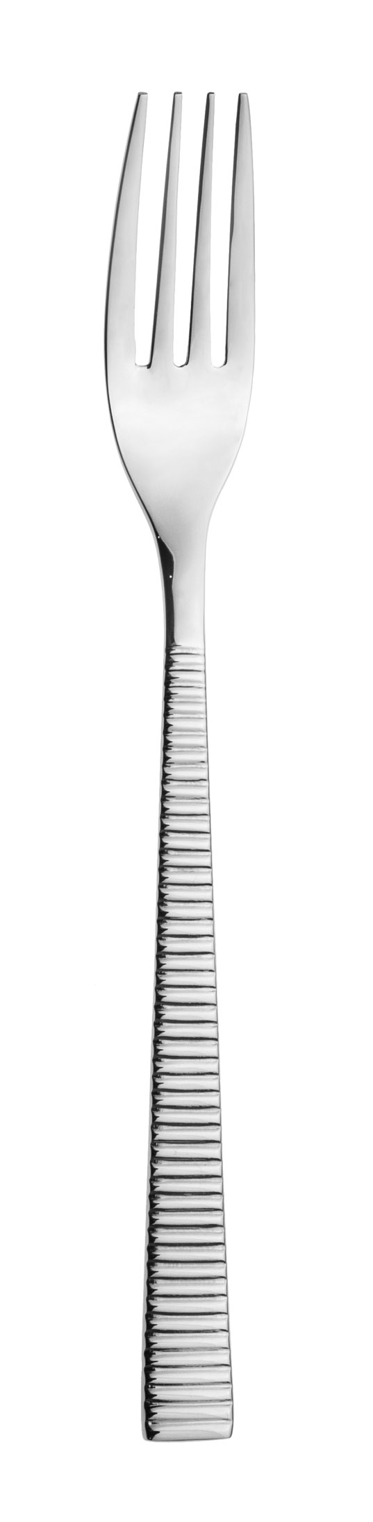 LINA Kuchengabel, aus 18/10 CNS, poliert. Materialstärke: ca. 4,0 mm.